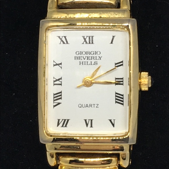 NEW Women’s Giorgio Beverly Hills Watch-Gold Tone - Picture 2 of 6